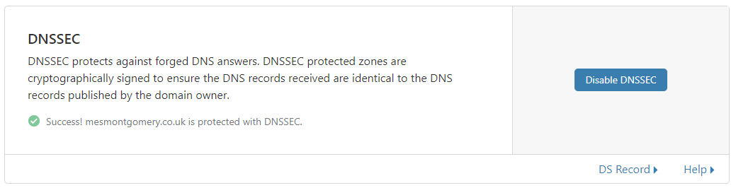 If your configuration is successful, the CloudFlare UI changes to this.